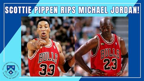 Scottie Pippen: Michael Jordan was ‘horrible player’ and ‘horrible to play with
